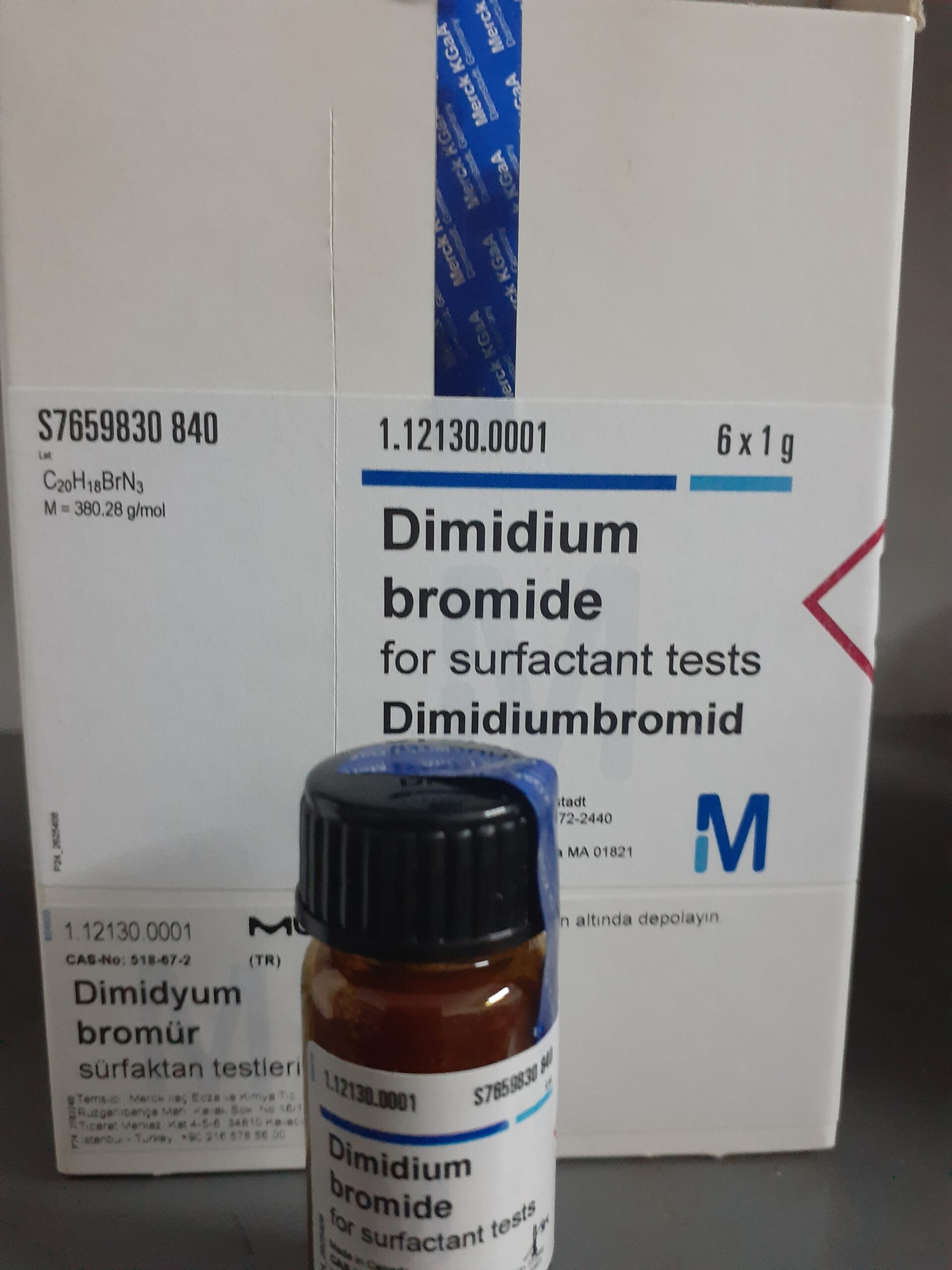 1.12130.0001 DİMİDİUM BROMİDE MERCK