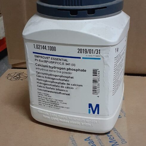 1.02144.1000  CALCİUM HYDROGEN PHOSPHATE MERCK