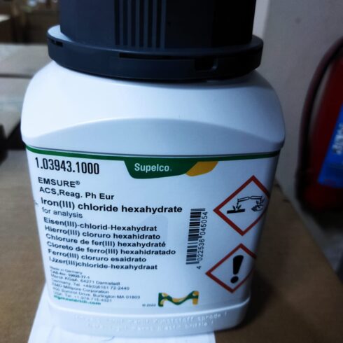 1.03943.1000 IRON lll CHLORIDE HEXAHYDRATE MERCK
