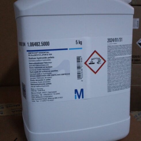 1.06482.5000 SODIUM HYDROXIDE PELLETS MERCK