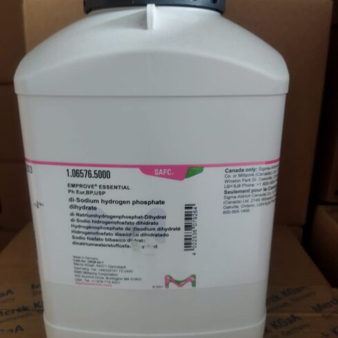 1.06576.5000 DI-SODIUM HYDROGEN PHOSPHATE DIHYDRATE MERCK