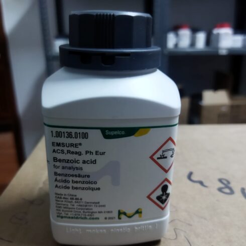 1.00136.0100 BENZOIC ACID MERCK