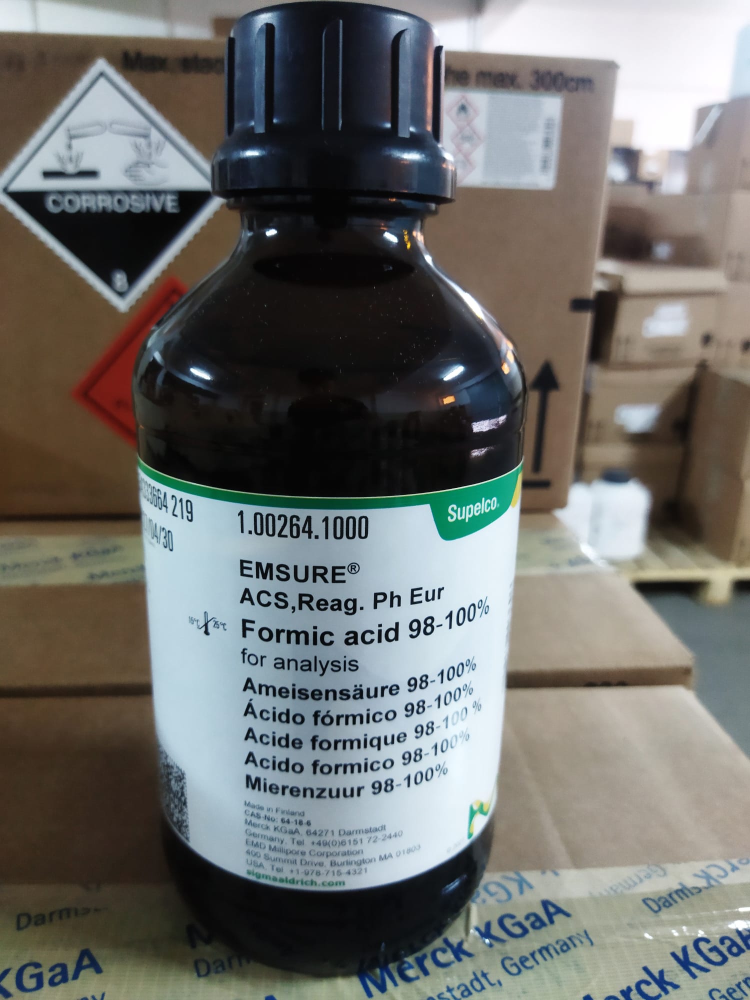 1 00264 1000 FORMIC ACID 98 100 MERCK   9e76d76a 1596 4511 Ade6 5abf95d84232 