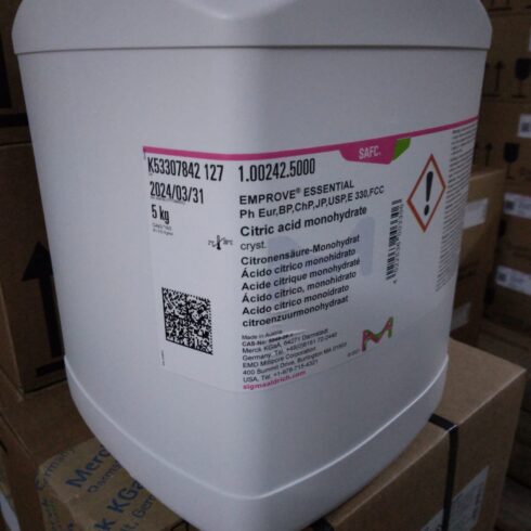 1.00242.5000 CITRIC ACID MONOHYDRATE MERCK